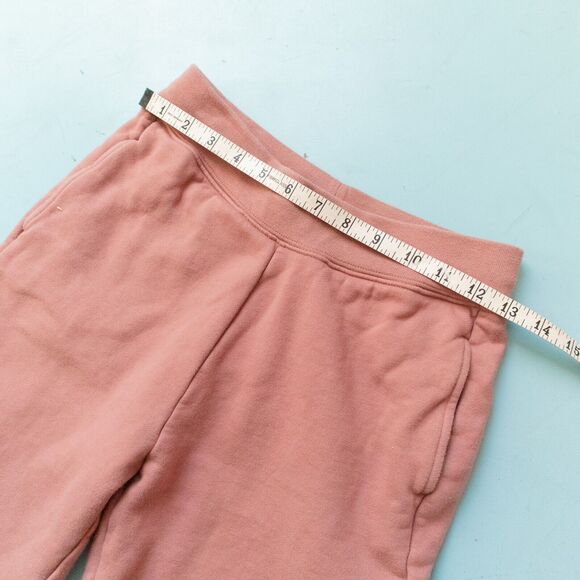 Girlfriend Collective Birch 50/50 Crop Sweatshirt Classic Jogger Sweat Set XS - Picture 7 of 10